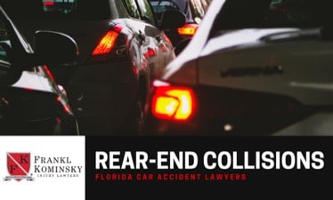 File a report for a rear-end accident in Boynton Beach