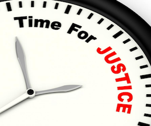 Time for Justice Message
