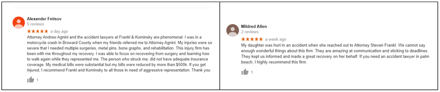 Reviews