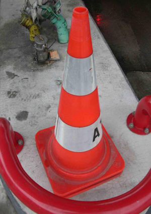 Caution - Cone Red