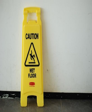 Caution - Wet Floor