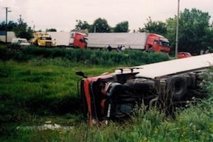 Overloaded Truck