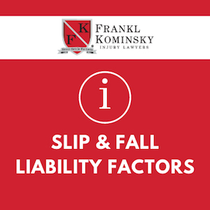 Florida Slip & Fall Liability Factors