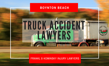 Report a truck crash in West Palm Beach Florida