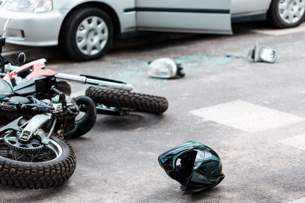 Motorcycle accident
