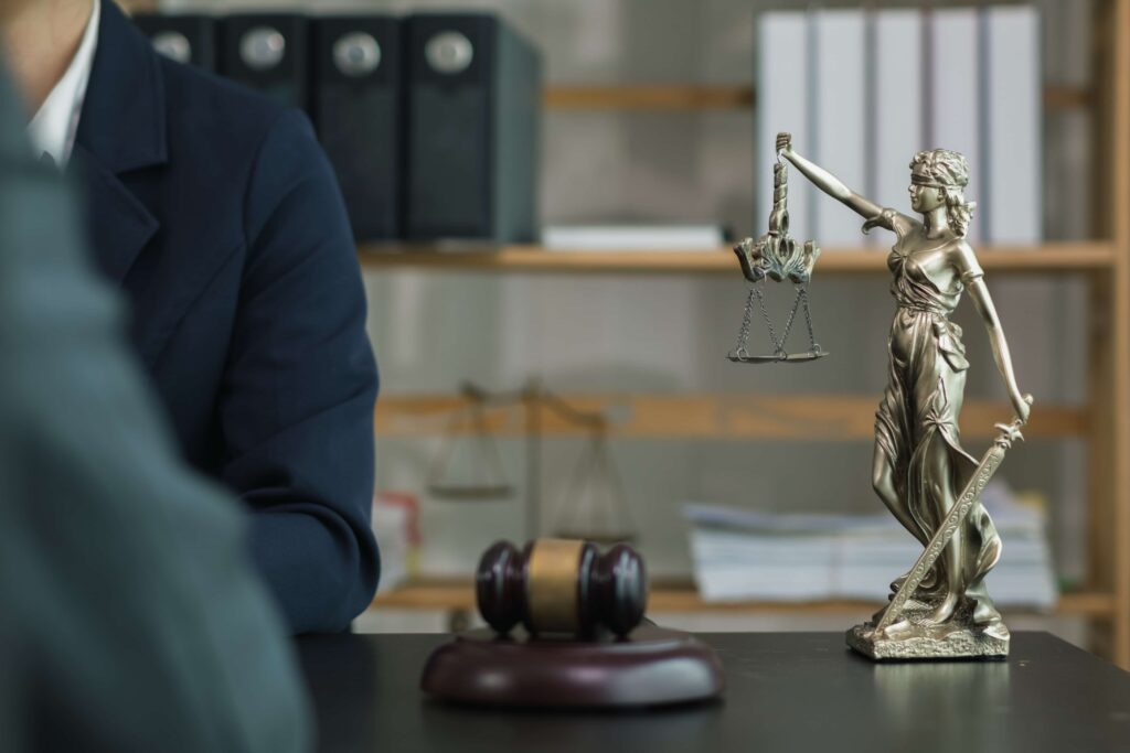 lawyer fighting for justice