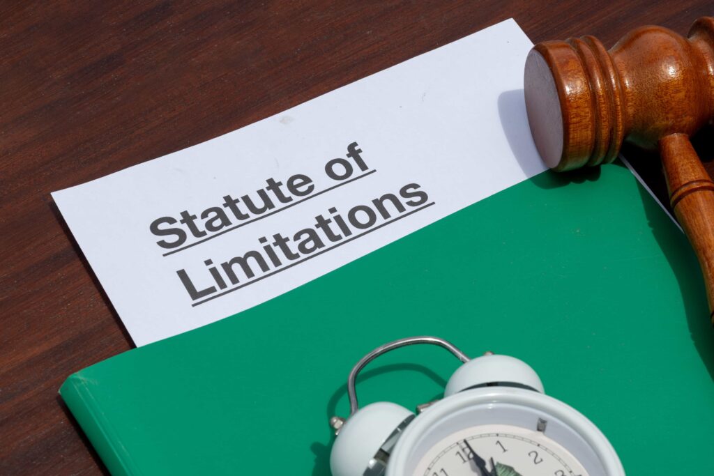 status of limitation