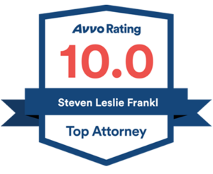Steven Frankl is rated 10 by his peers on Avvo